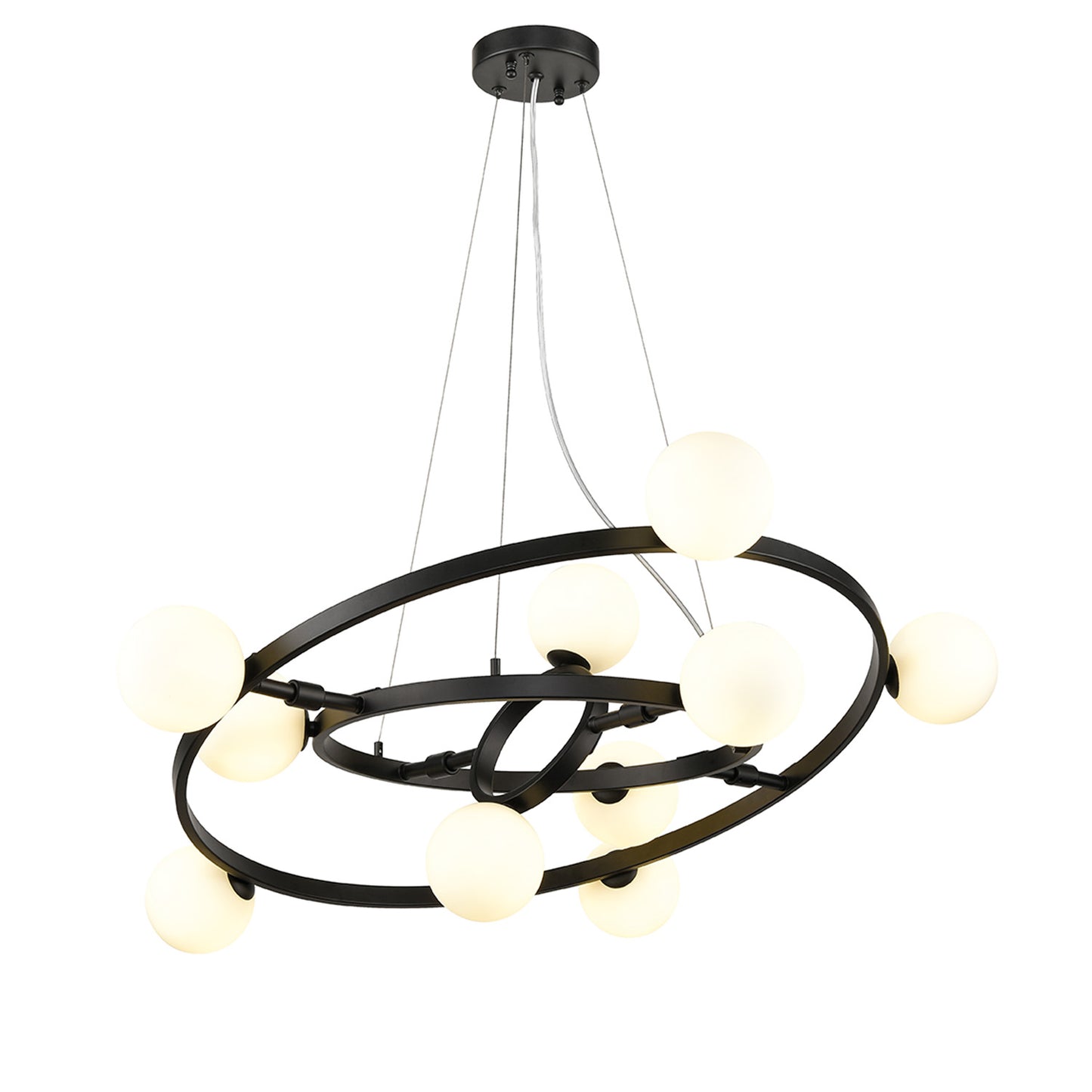 Atomic 10 Lights Pendant Fitting