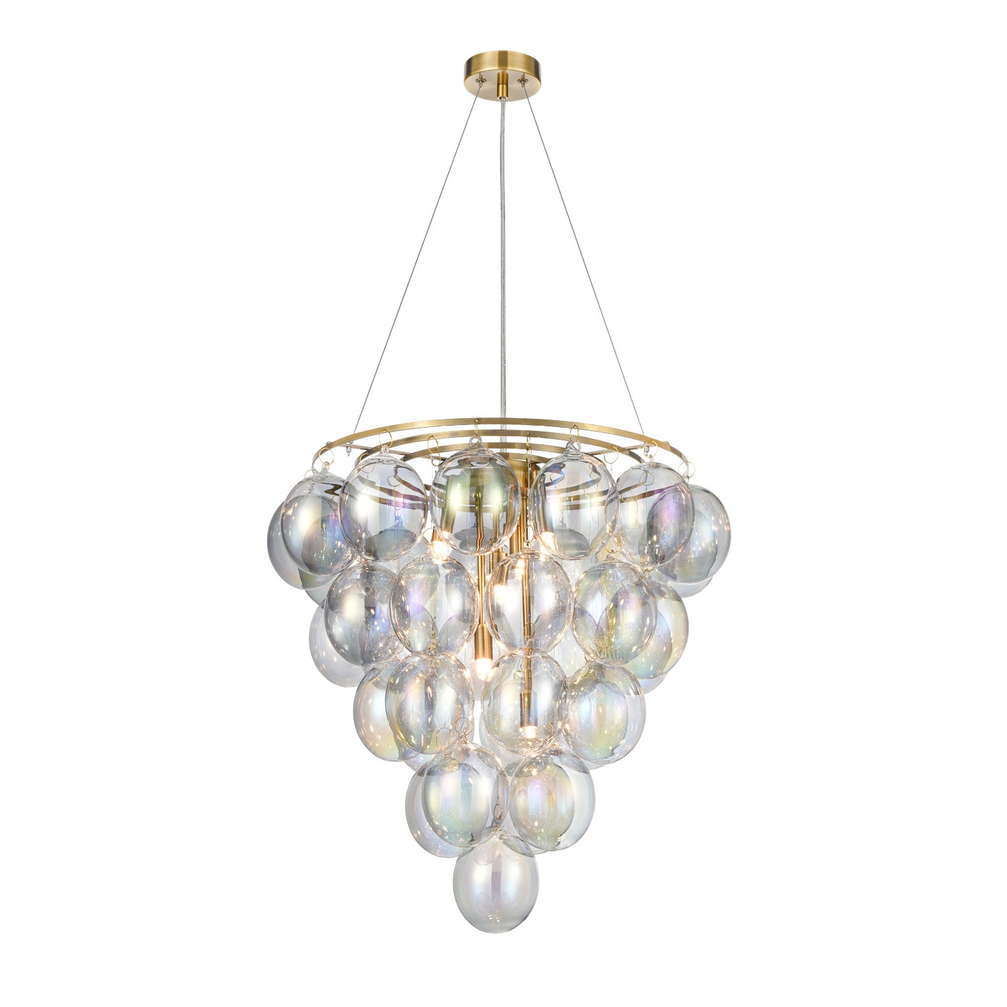 Bubbles Pendant 6 light Chandelier