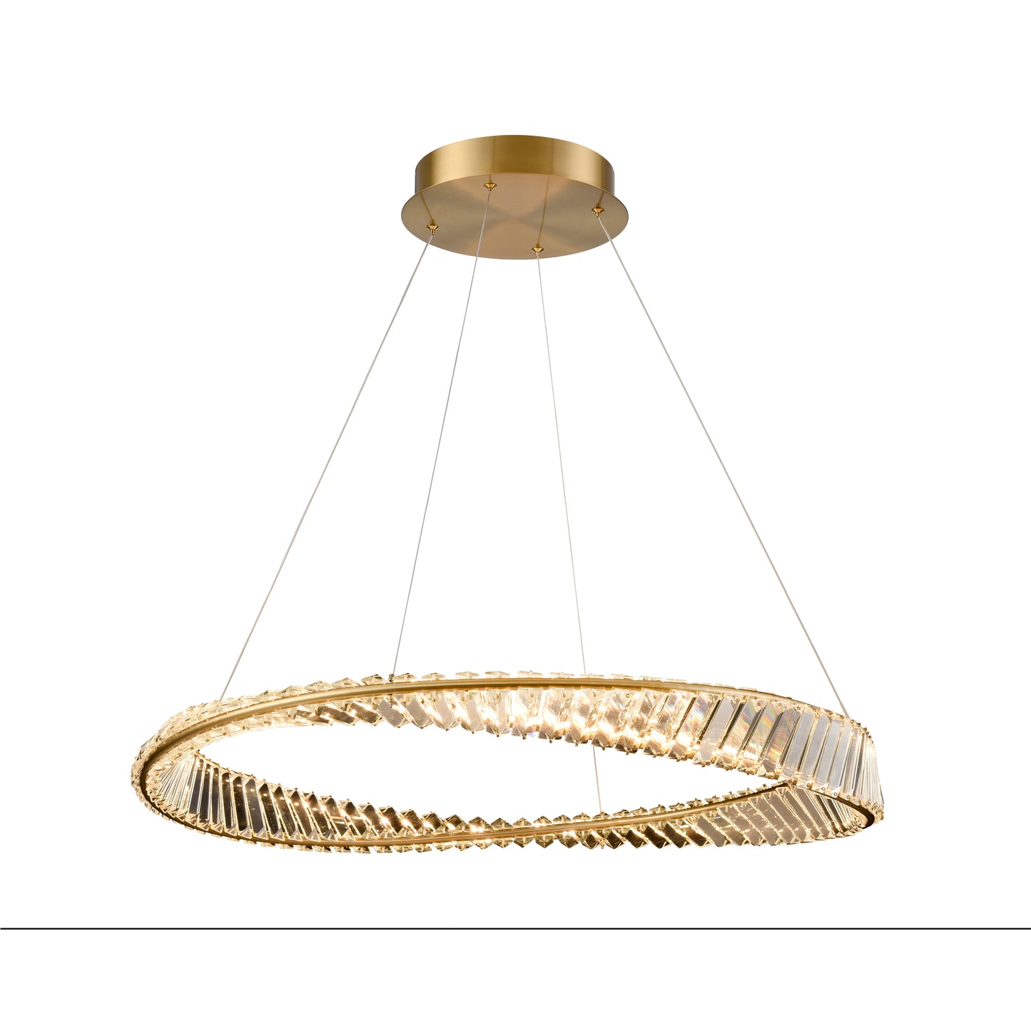 Cleopatra Suspension Dimmable 70W LED Pendant Chandelier