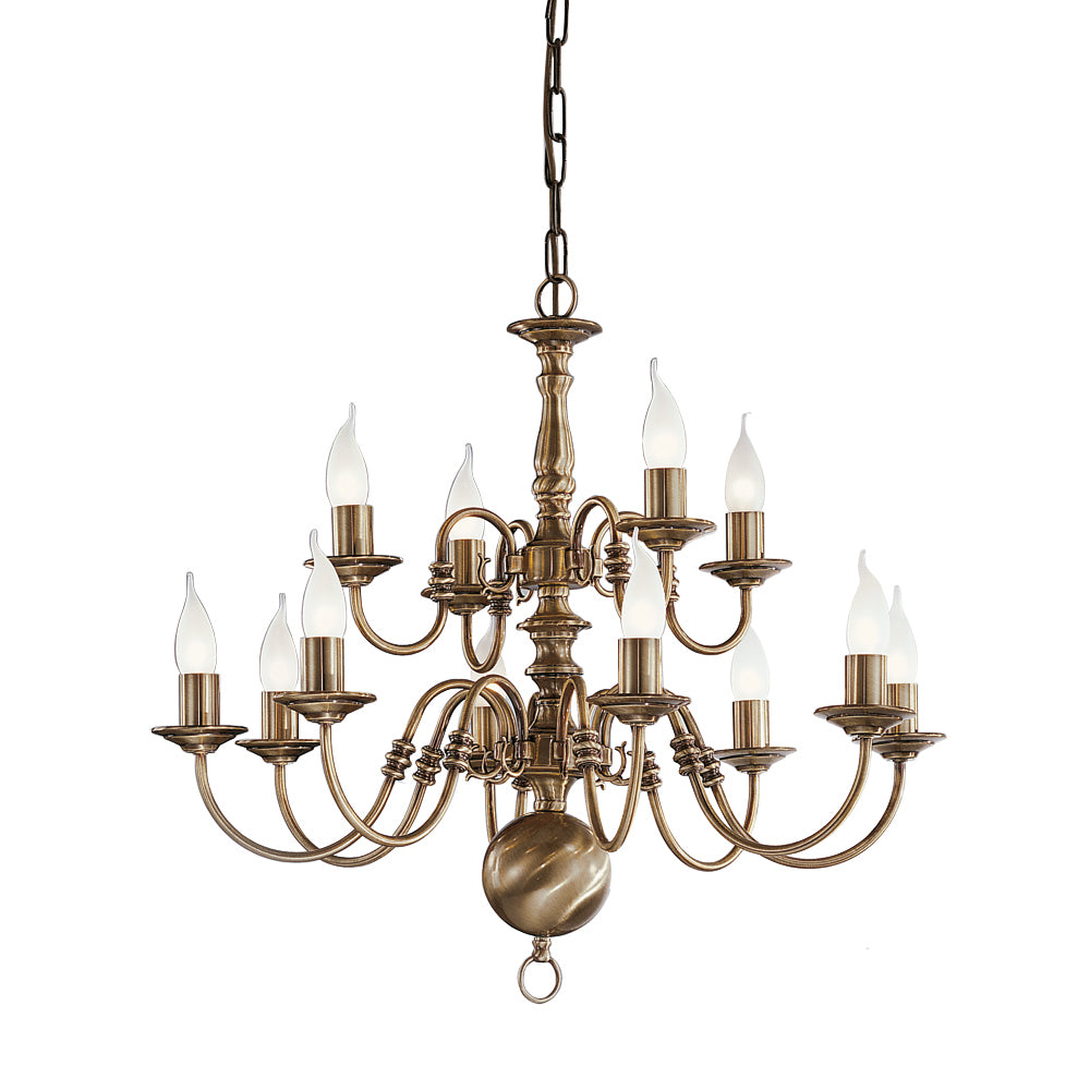 Halle 12 light Fitting Chandelier