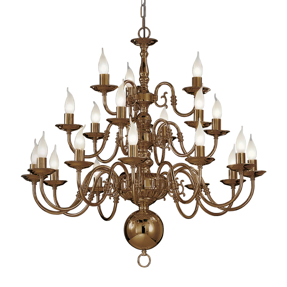 Halle 21 lights Fitting Ring Chandelier