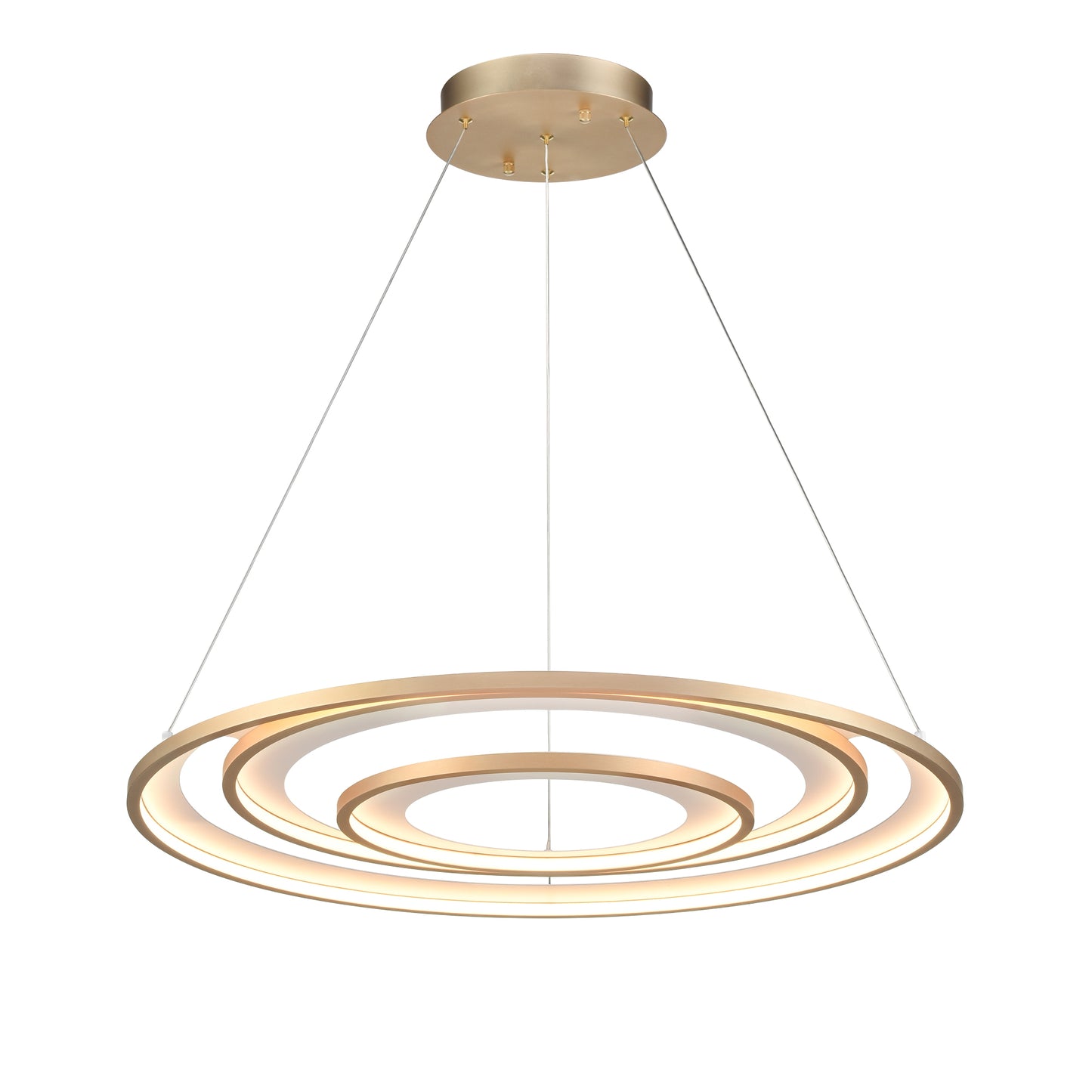 Halo Suspension 800mm Multi-Ring Dimmable Pendant