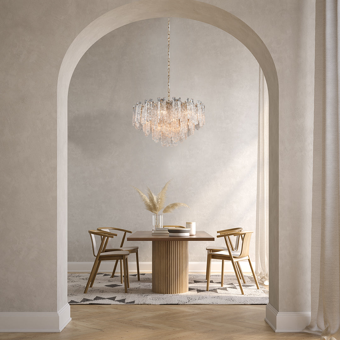 Icicle 16 Lights Dining Room Pendant Chandelier