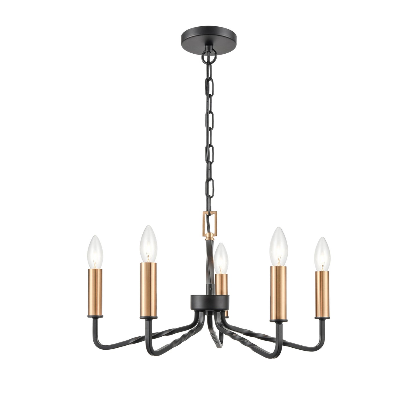 Kasteel 5 light Fitting Rustic Style Pendant Chandelier