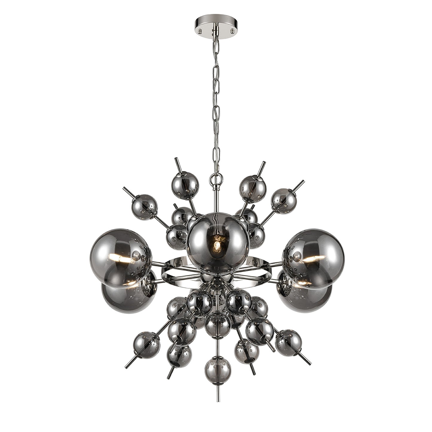Splash 6 Light Fitting Pendant Chandelier