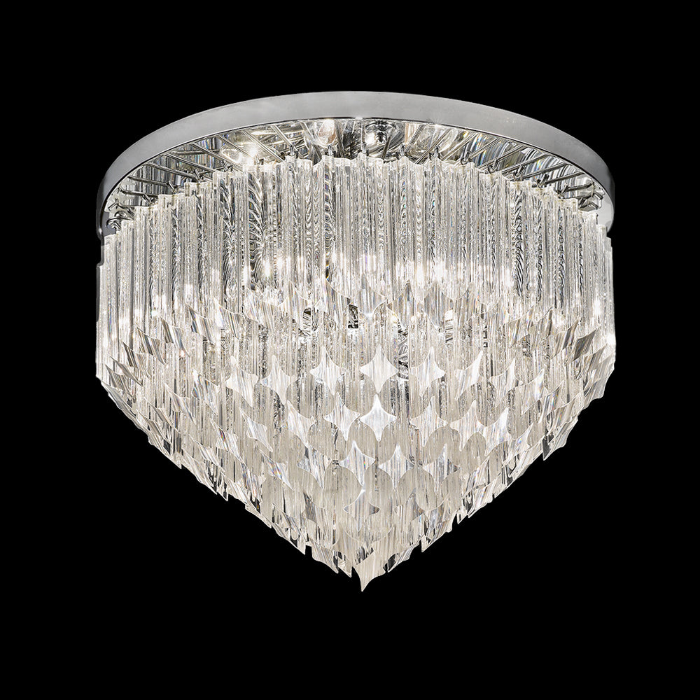 Valentina 6 Light Flush Pendant Chandelier