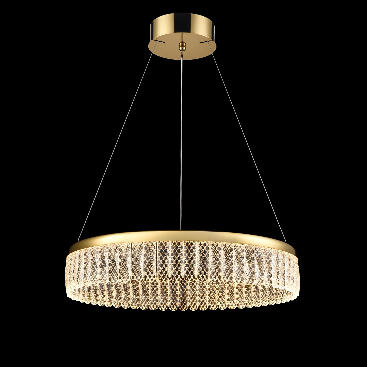 Victoria Single Tier Dimmable Pendant 24W LED