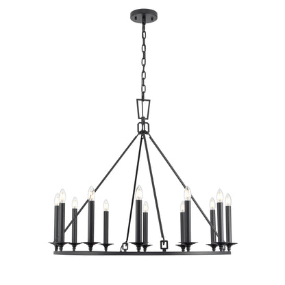 Tudor 12 Light Chandelier
